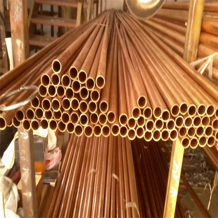 Tubo de cobre puro de paredes delgadas en varias especificaciones Tubo de cobre puro de paredes delgadas en varias especificaciones