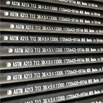 لوله بدون درز فولادی آلیاژی ASTM A213 T12